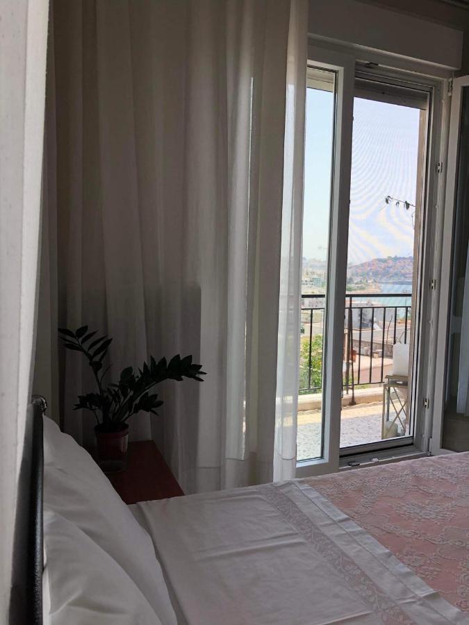 Sea And Castle Panoramic View Kavala Exterior foto
